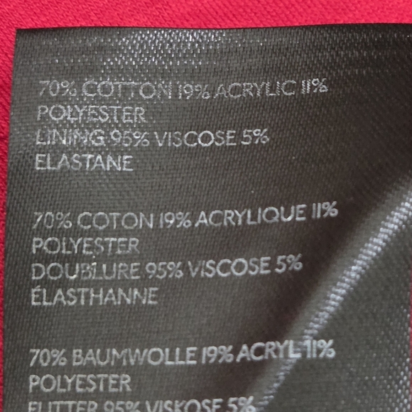 NWT Maeve Anthropologie | Burgundy Textured Boucle Midi Skirt Size Medium - Picture 7 of 7